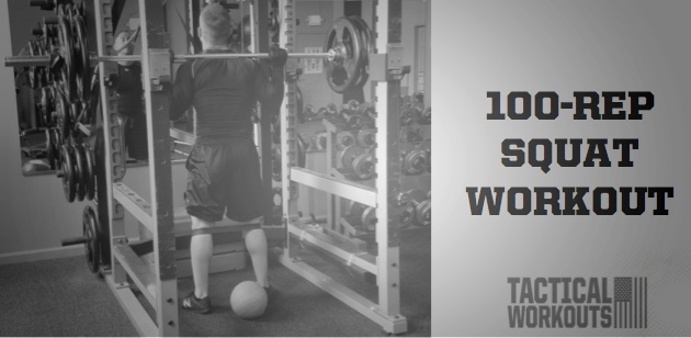 100-Rep Squat Workout